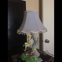 Disney brand tinker bell lamp