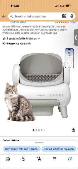Neakasa open top litter box