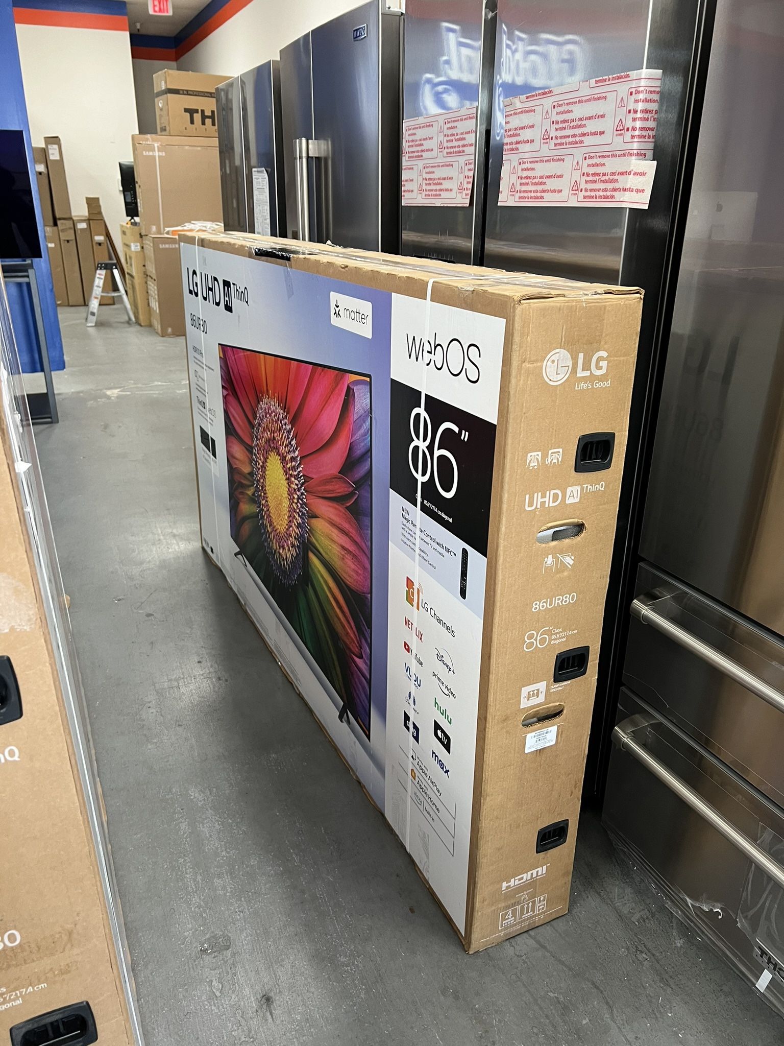 LG 86 UR8000 4K SMART TV