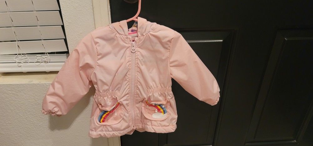 Pink Rain Jacket 