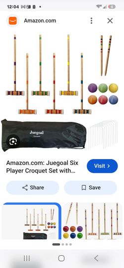 Croquet set