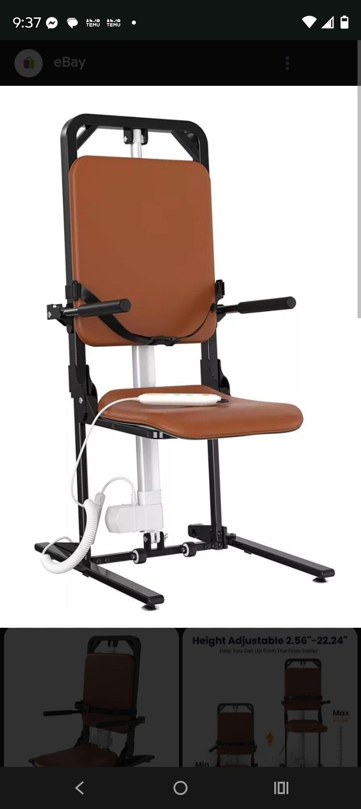 Heavy duty Electric Chair Lift