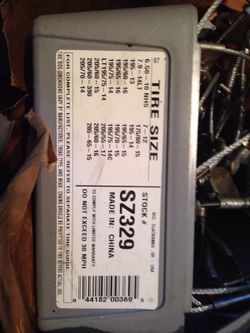 Snow cable Chains for Camry XLE size car