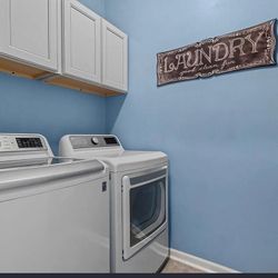 LG washer and dryer