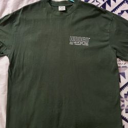 Hidden NY Past Present Future T Shirt Forest Green