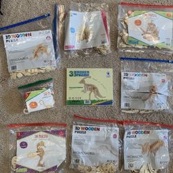 3-D Wooden Puzzles!