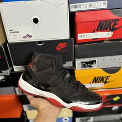 2012 Jordan Bred 11s size 11 USED But Clean