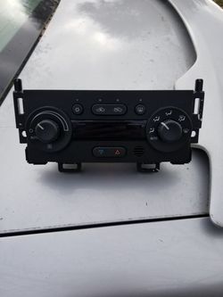 Chevy climate controls