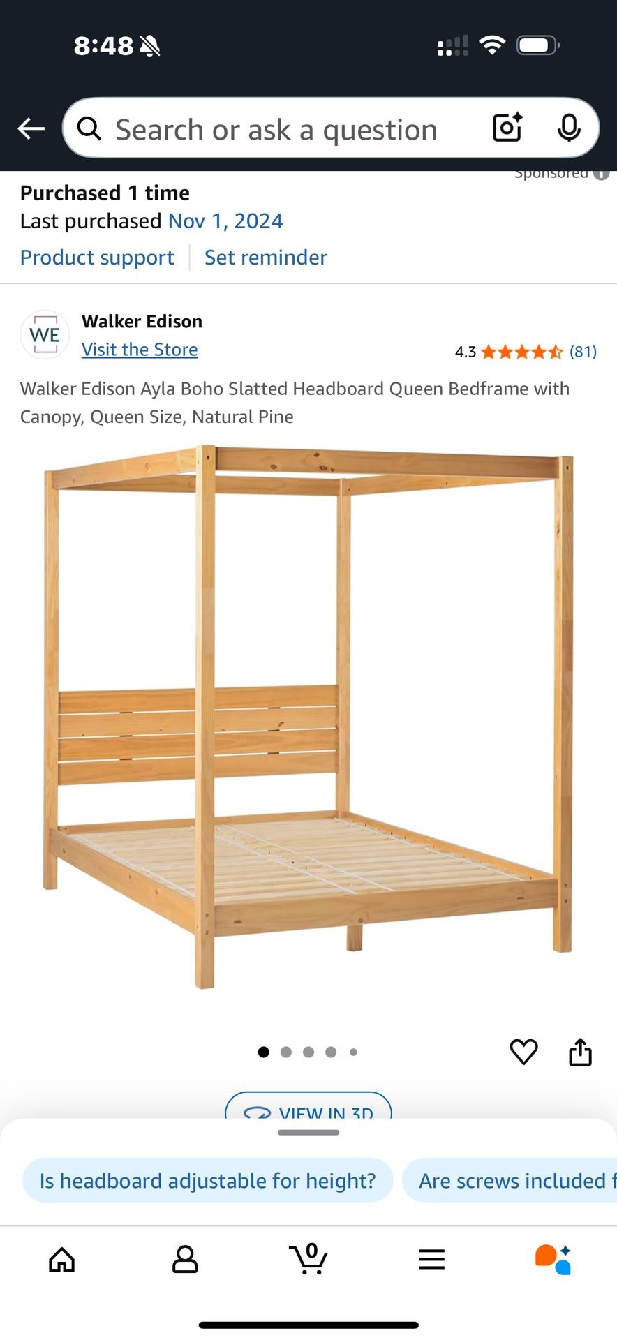 Queen Bed Frame