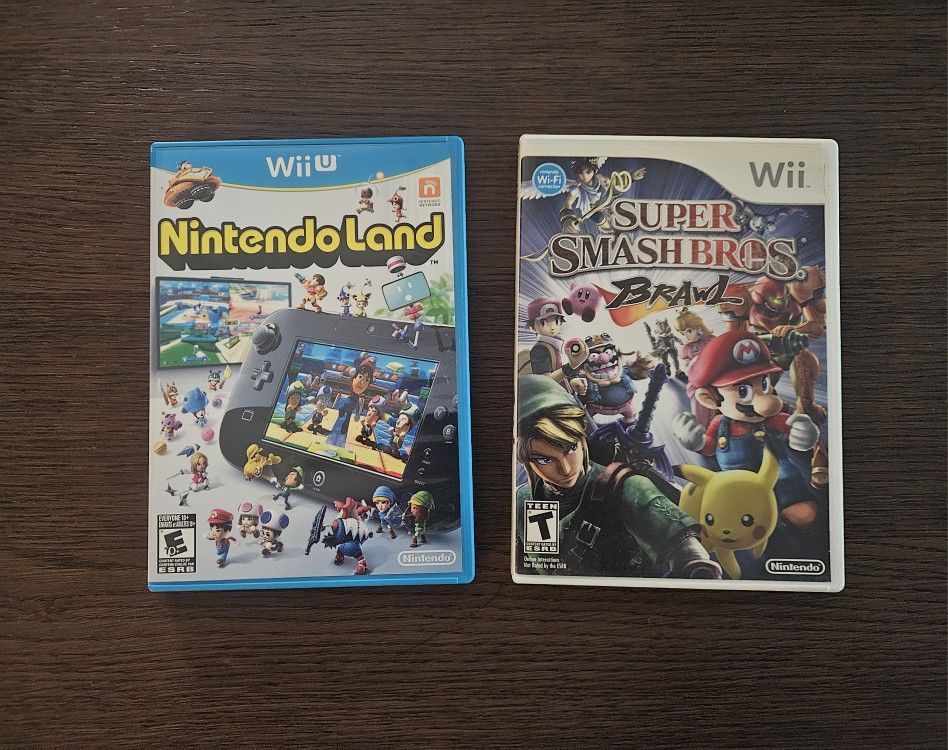 Wii And Wii U Games