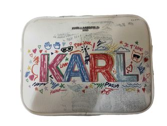 Karl Lagerfeld Lh5e46cj White Purse / Handbag