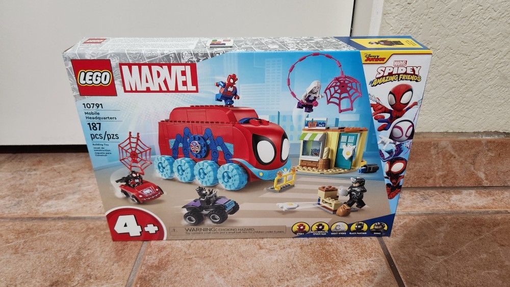 LEGO Marvel Spidey And His Amazing Friends 10791 Mobile Headquarters