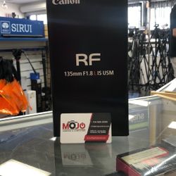 Canon RF 135mm F/1.8 L IS USM Lens