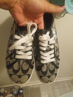 6.5 coach gymshoes pet smke free if up there 4 sale dnt ask