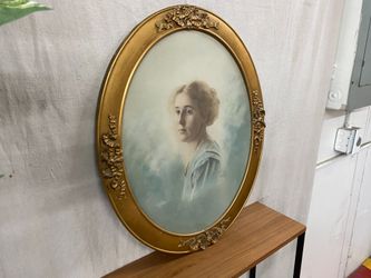 Antique Photo Crayone By Perrie 1913
