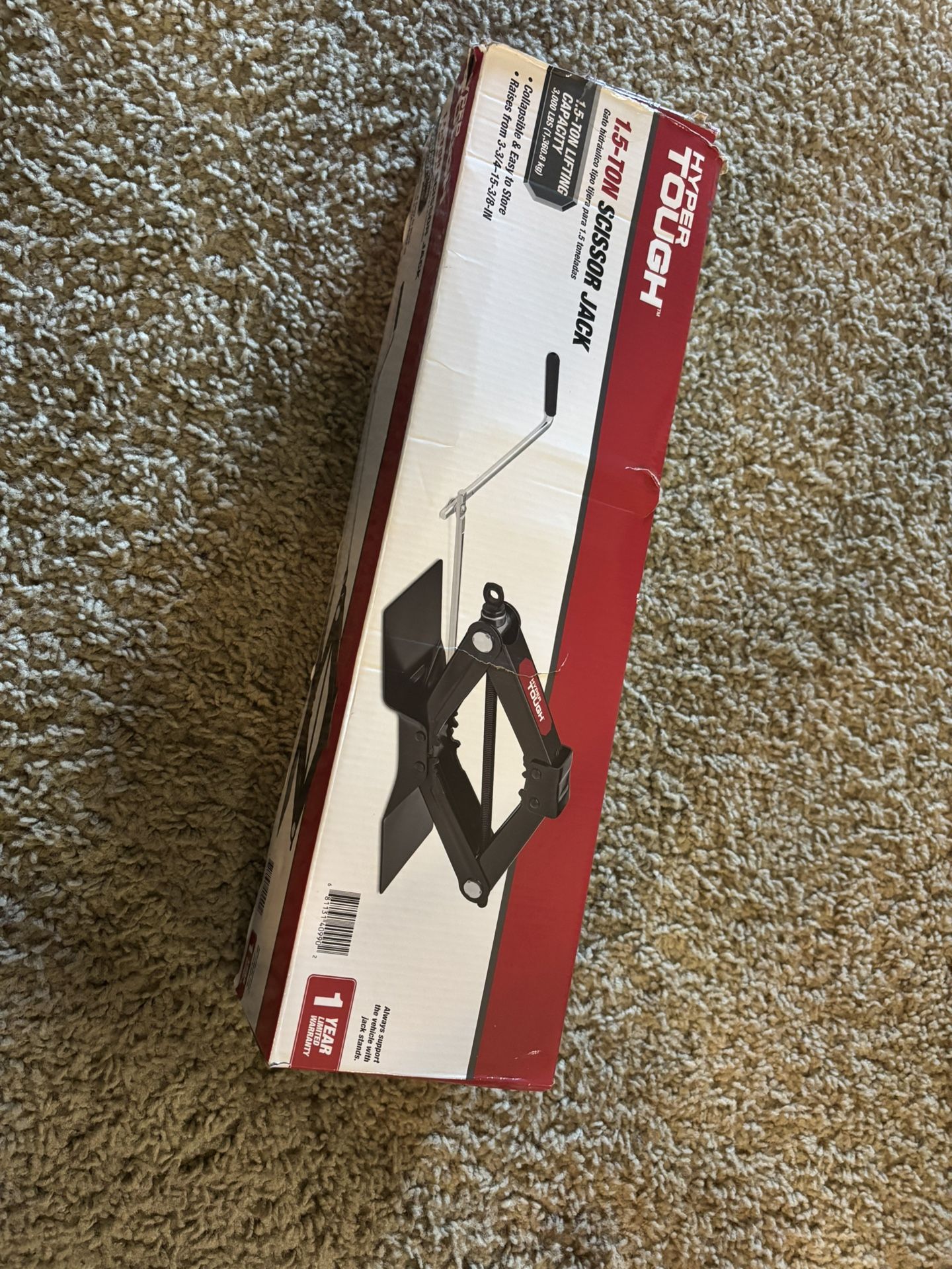 Hyper Tough Car Jack