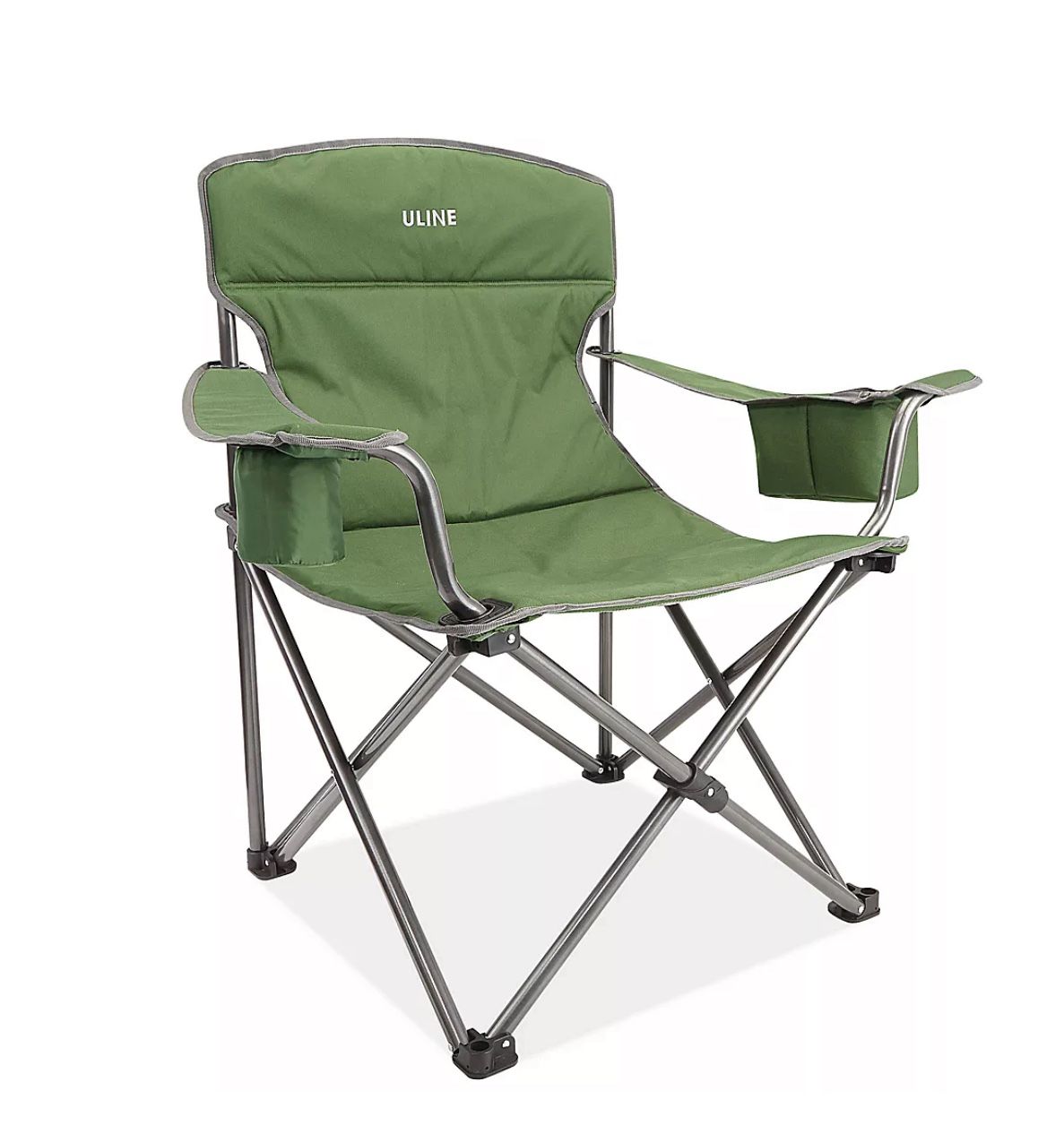 Camping Chair Large size 400lb capacity padded camp heavy duty by mossy oak for Uline