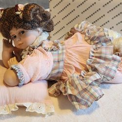 My Baby Bright Eyes Porcelain Doll