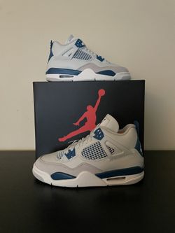 Jordan 4 Military Blue 5.5 Youth