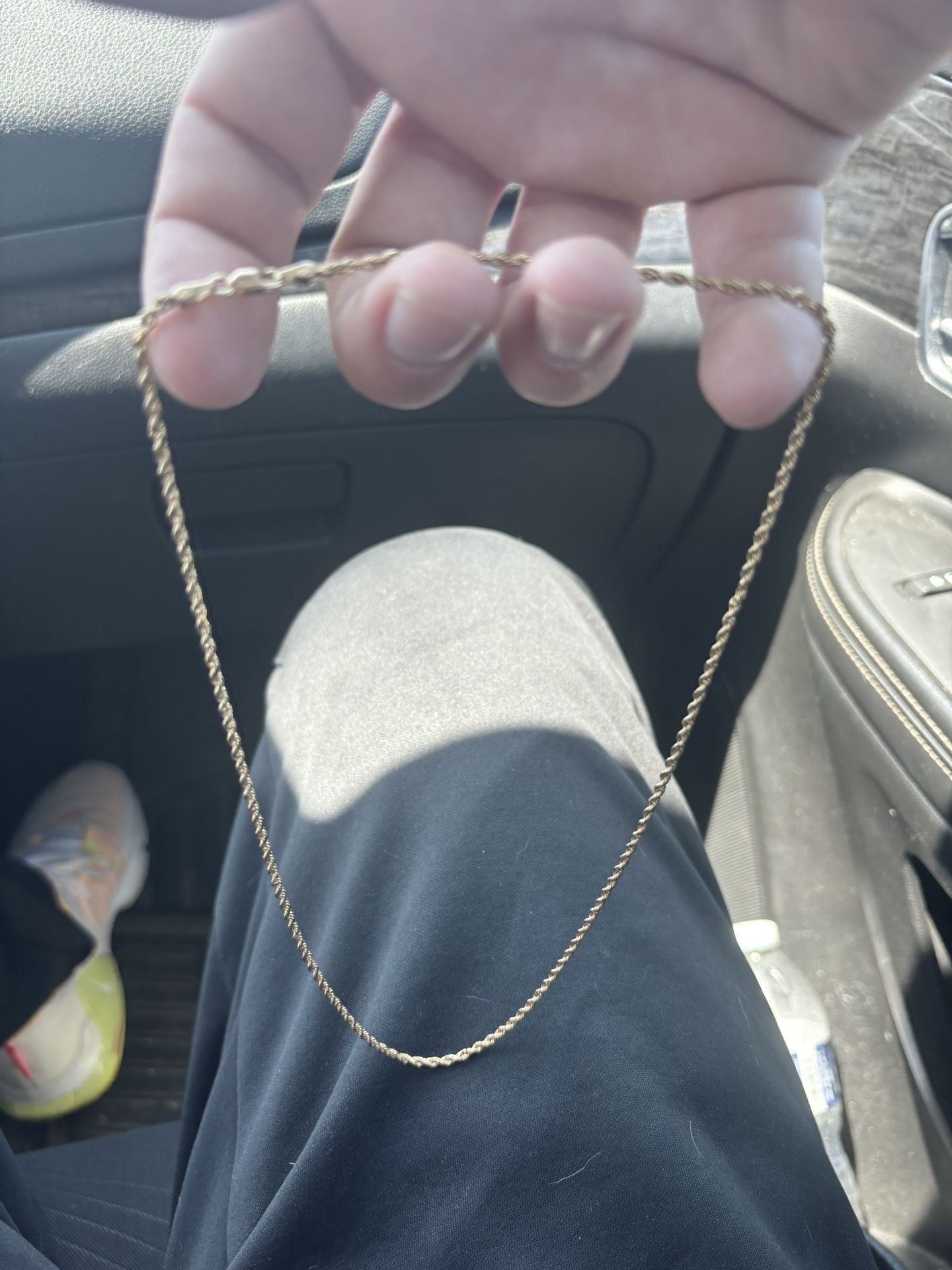 22” Gold 10k Rope Chain
