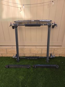Roof rack, bike rack, snowboard rack
