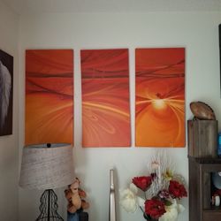 Three Canvas Painting