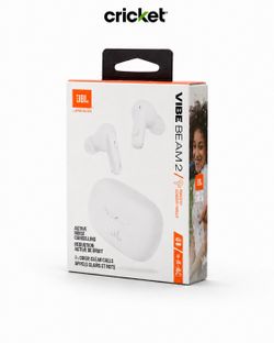 JBL Vibe Beam 2 Wireless Earbuds White