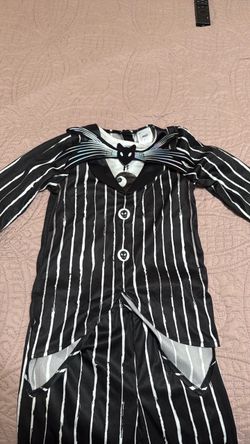 Jack skeleton kids costume
