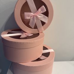 Set de 3 Gift Boxes Rosas – Perfectas para Regalos
