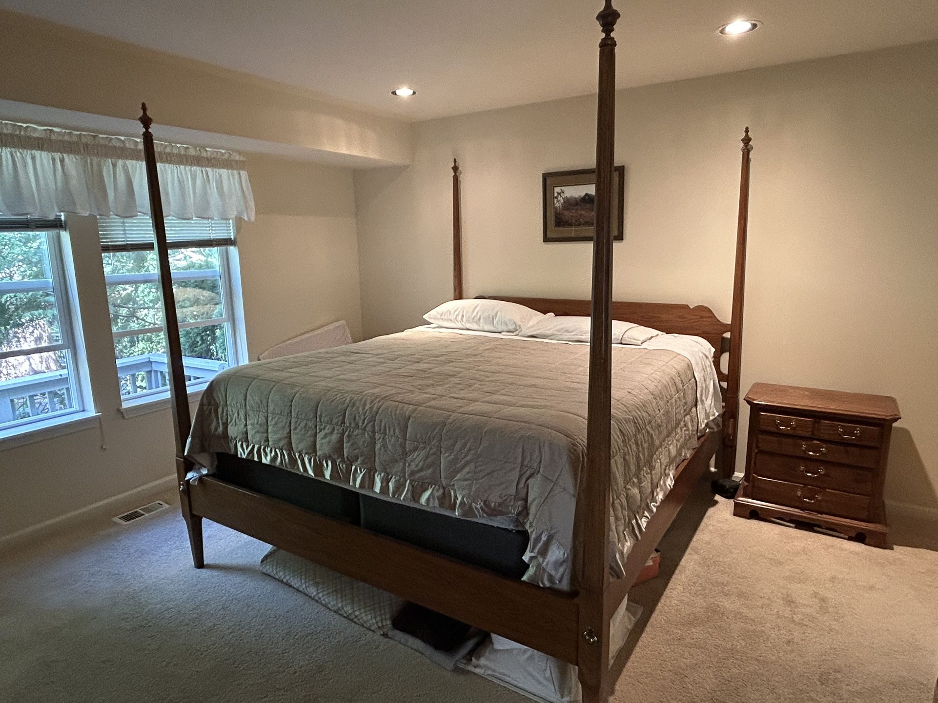 California King 4-Poster Bed Frame