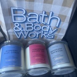 Candles (Bath N Body) $10 OBO
