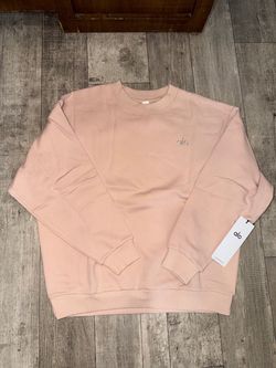Alo Yoga Crewneck Sweatshirt Pink