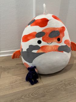Large Squishmallow Koi Fish Plush