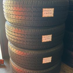 🛞SET OF 4 USED TIRES🛞 205/55/16 BRIDGESTONE •INSTALL/BALANCE INC•