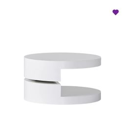 Modern Gloss White Coffee Table 