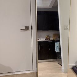 Full Length Mirror With Golden Frame