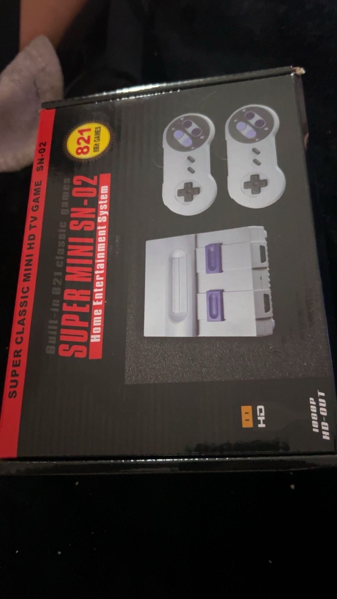 Mini Super Nintendo 821 Classic Games