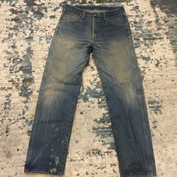 Rustler Men's Faded Blue Straight Jeans Sz 32x32