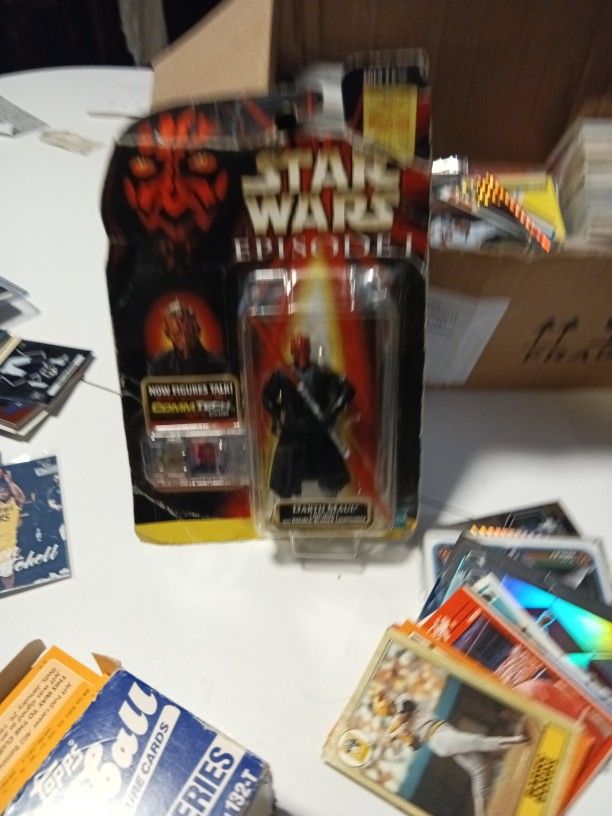 Sports Cards & Stat Wars Figure