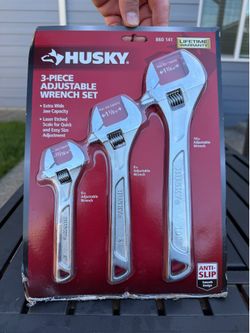 Husky 3 wrench set