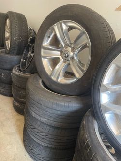 20” Dodge Ram Factory Wheels and Tires 5Lug