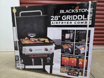 Blackstone 2-Burner 28" Propane Griddle with Air Fryer Combo