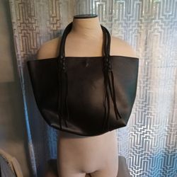 Womens LEATHER AND REVERSIBLE BAG
