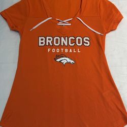 NFL apparel Denver Broncos  Shirt-ladies Medium 