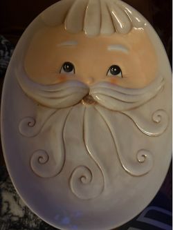 Joanna Parker Santa platter