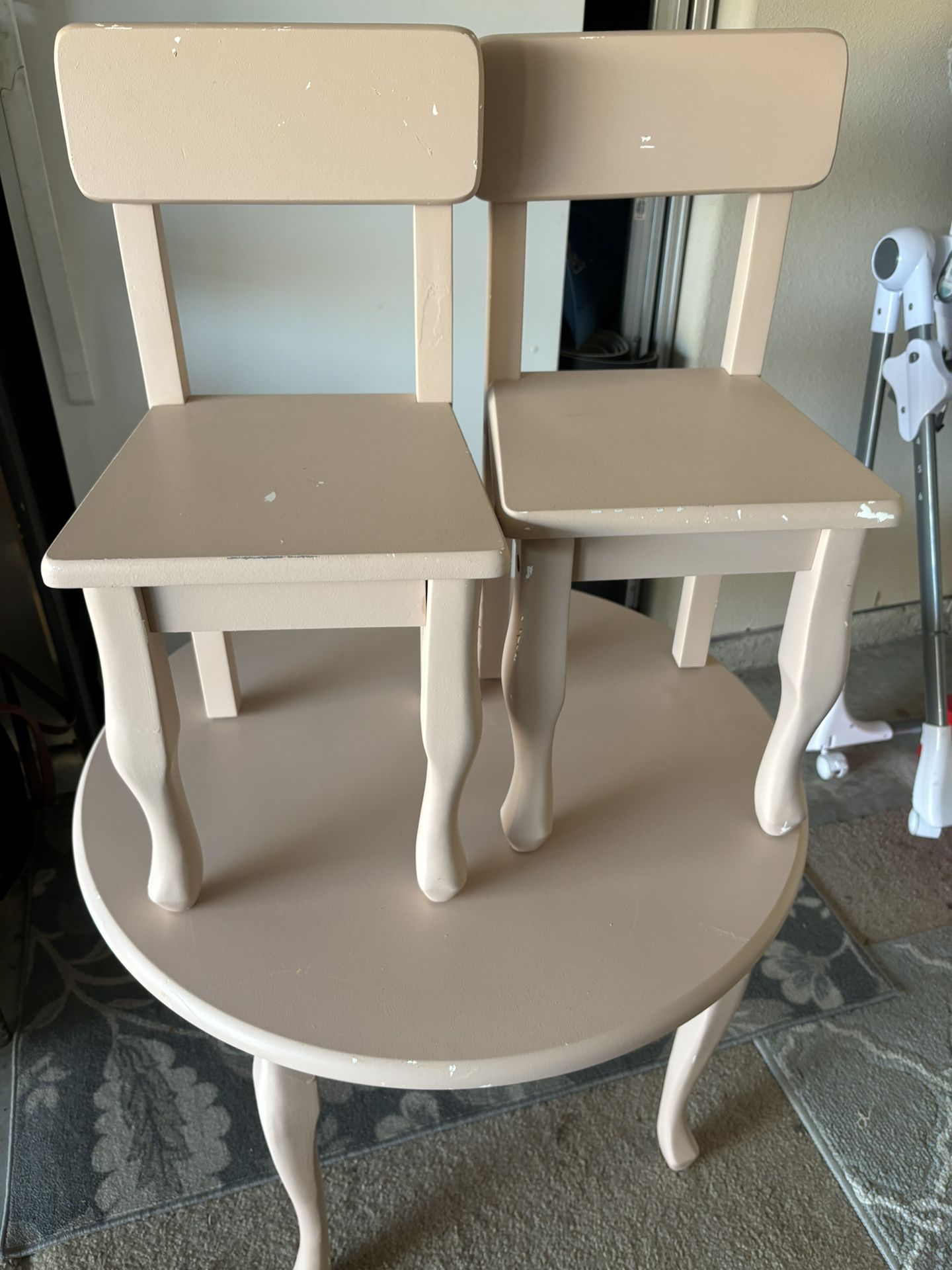 Kids Table And 2 Chairs