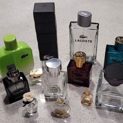 Empty Perfume Bottles 12pcs Lot