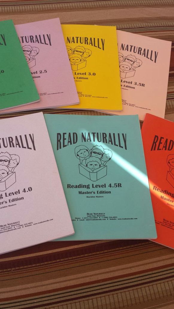 Reading Naturally leveled books
