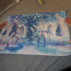 Project Sekai Colorful Stage Hatsune Miku Poster And Stickers 