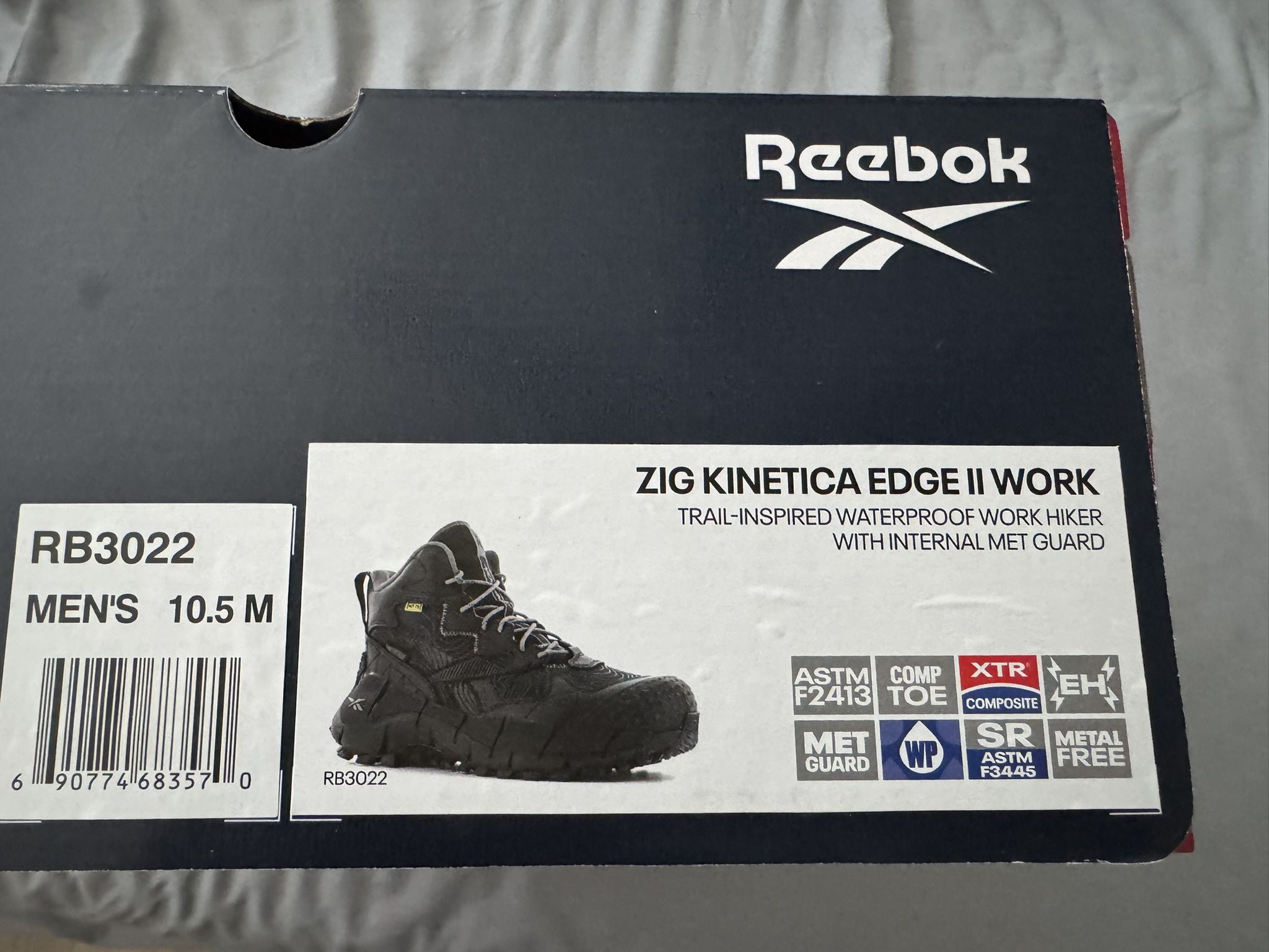 Size 10.5 Men’s Reebok Work Shoes